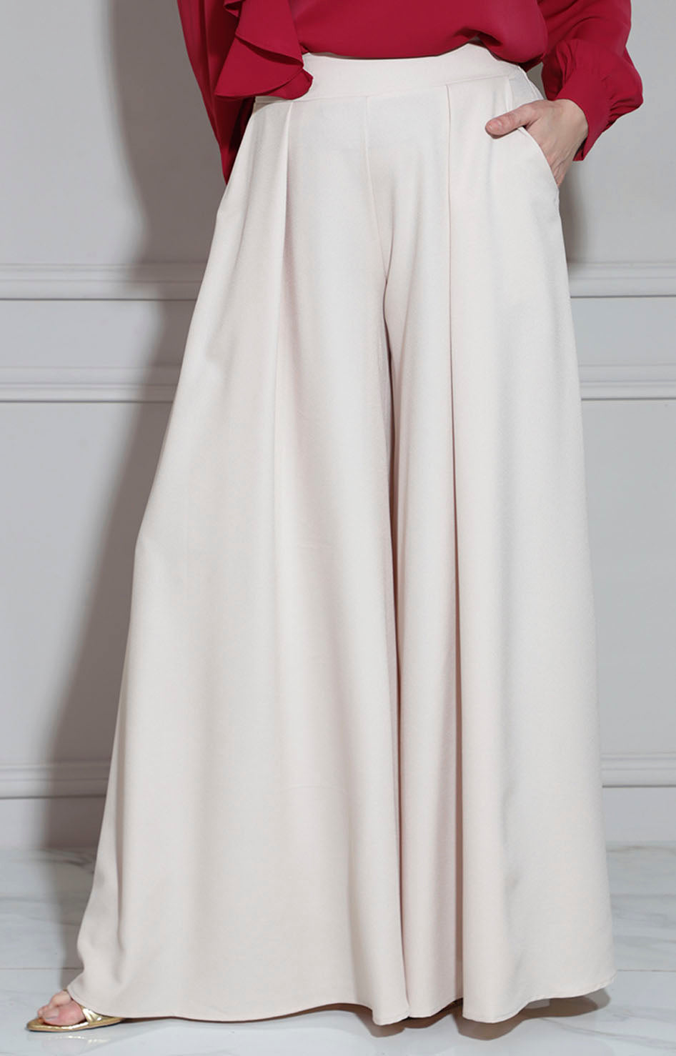 Pantalón beige - PANTALON Boutiquemirel 