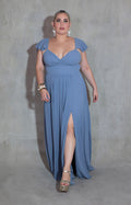 Vestido azul de gala - VESTIDO XL Boutiquemirel 