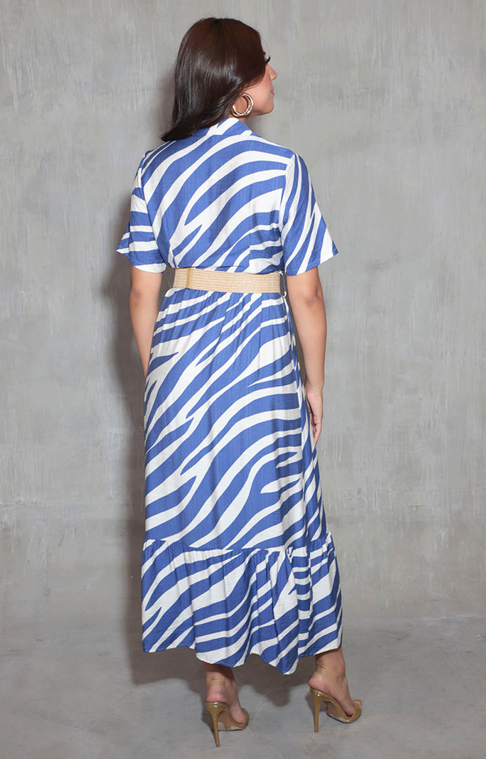 Vestido camisero azul - VESTIDO Boutiquemirel 