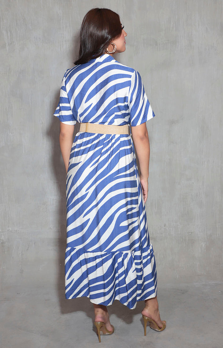 Vestido camisero azul - VESTIDO Boutiquemirel 