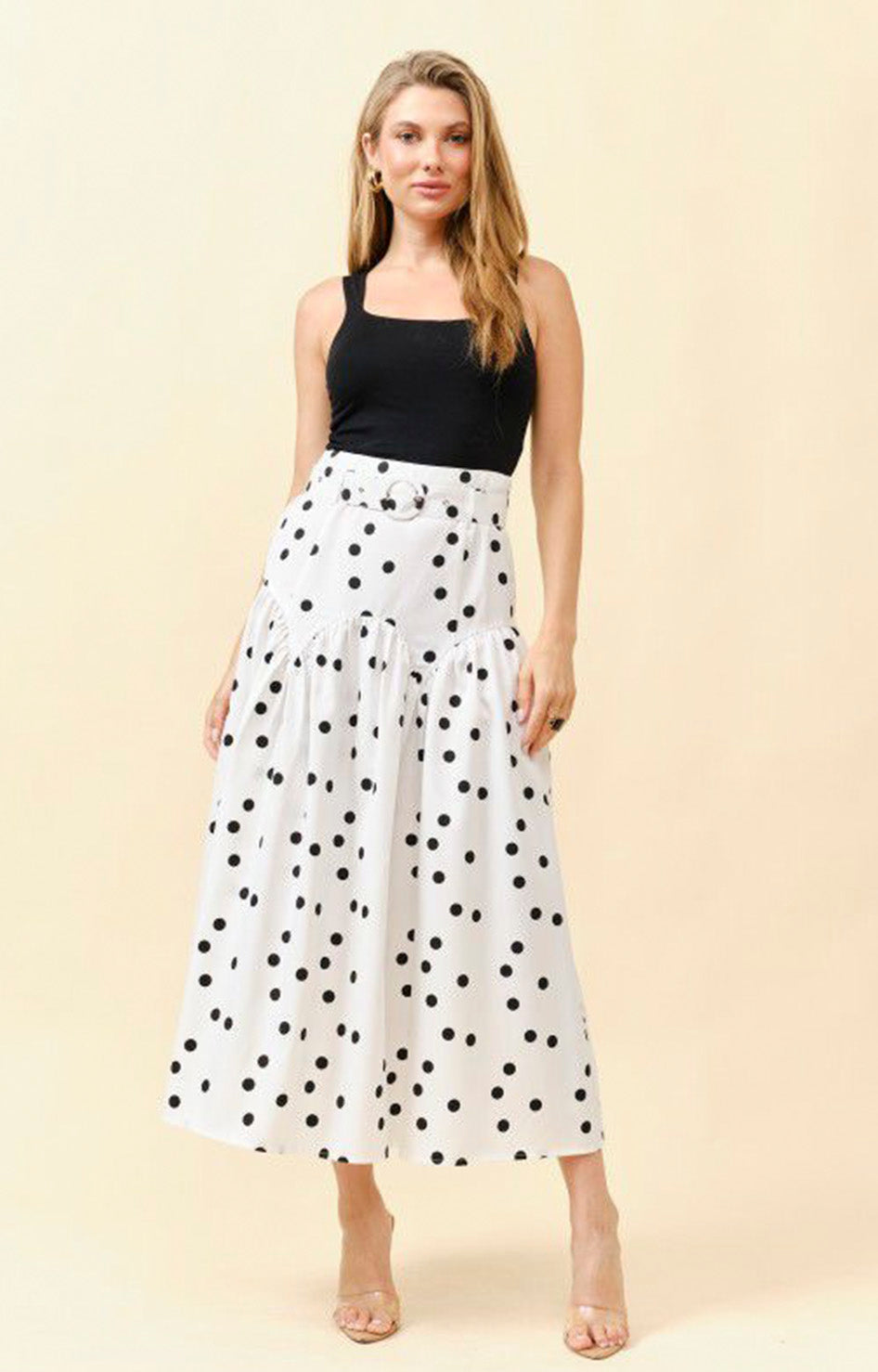 berta Falda blanca estampada - FALDA REGULAR Boutiquemirel 