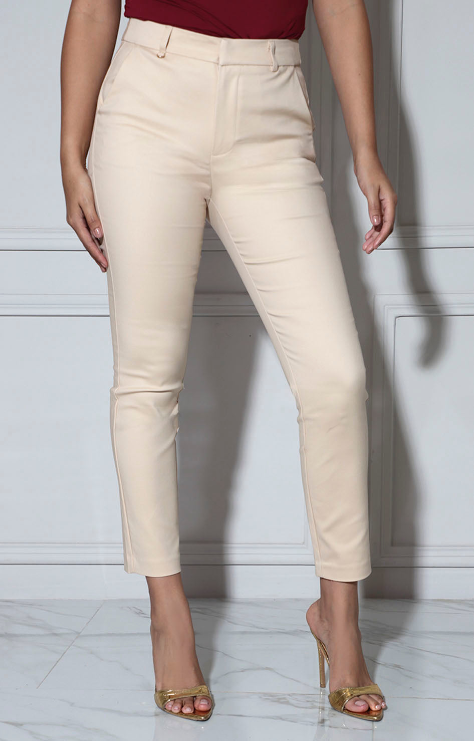 Pantalón beige
