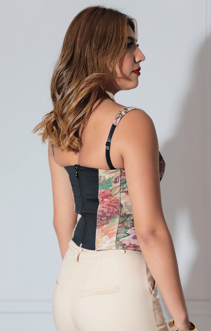 Blusa estampada de tirantes - BLUSA Boutiquemirel 