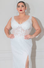 Vestido blanco bride - VESTIDO XL Boutiquemirel 