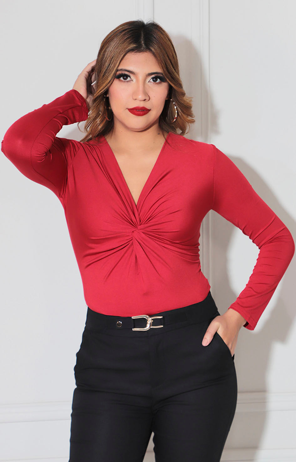 Pantiblusa roja cherry