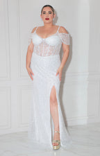 Vestido blanco bride - VESTIDO XL Boutiquemirel 