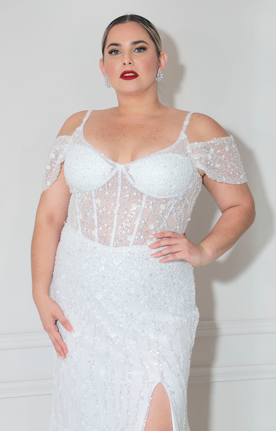 Vestido blanco bride - VESTIDO XL Boutiquemirel 