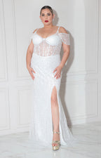 Vestido blanco bride - VESTIDO XL Boutiquemirel 