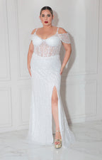 Vestido blanco bride - VESTIDO XL Boutiquemirel 