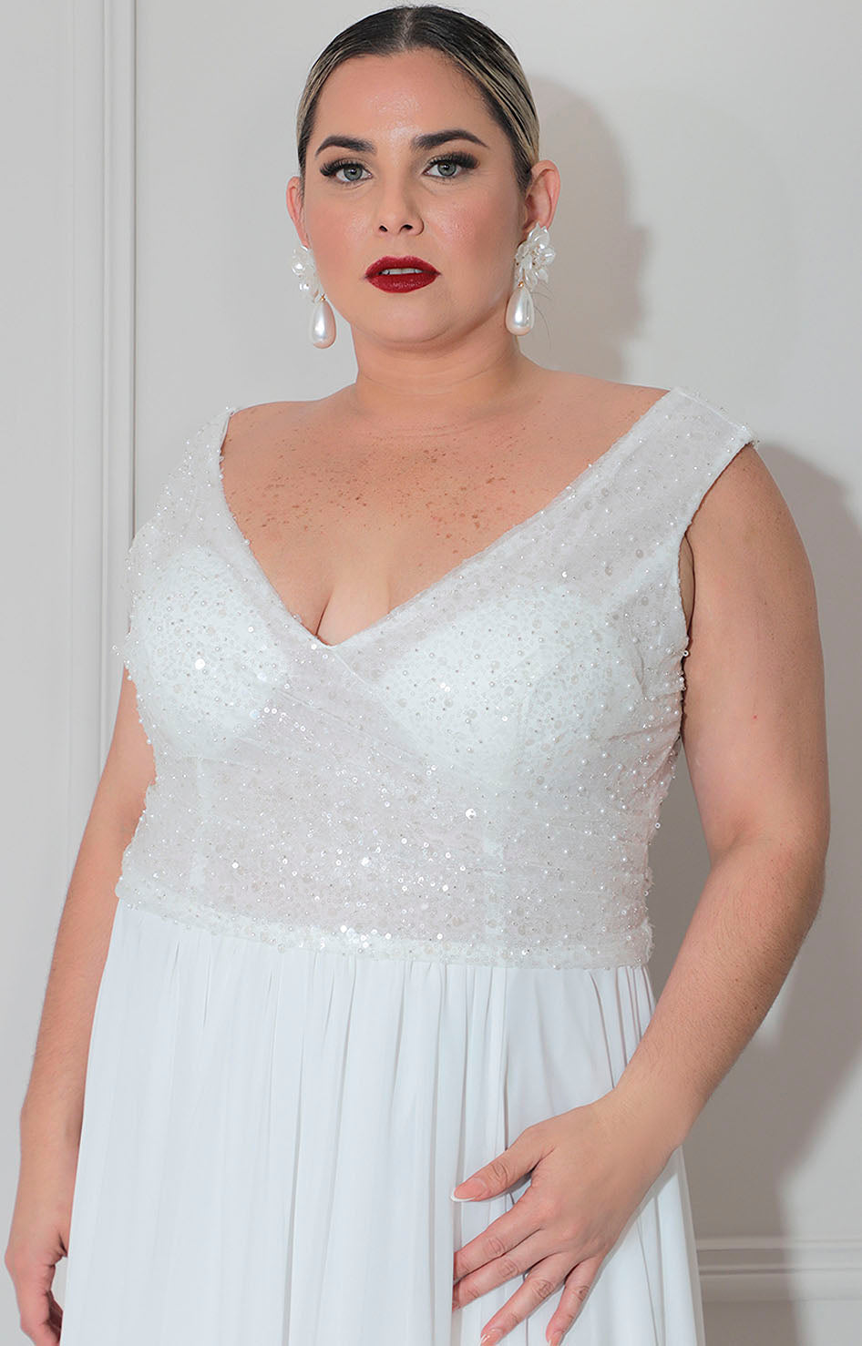 Vestido bride blanco