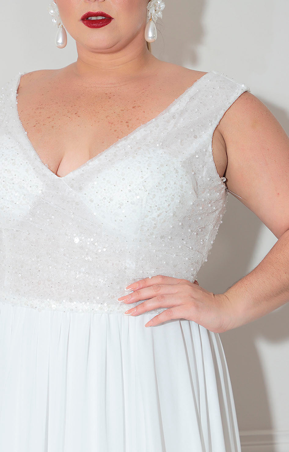 Vestido bride blanco