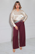Pantalón vino - PANTALON Boutiquemirel 