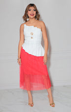 Blusa top asimétrico - BLUSA Boutiquemirel 