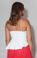 Blusa top asimétrico - BLUSA Boutiquemirel 