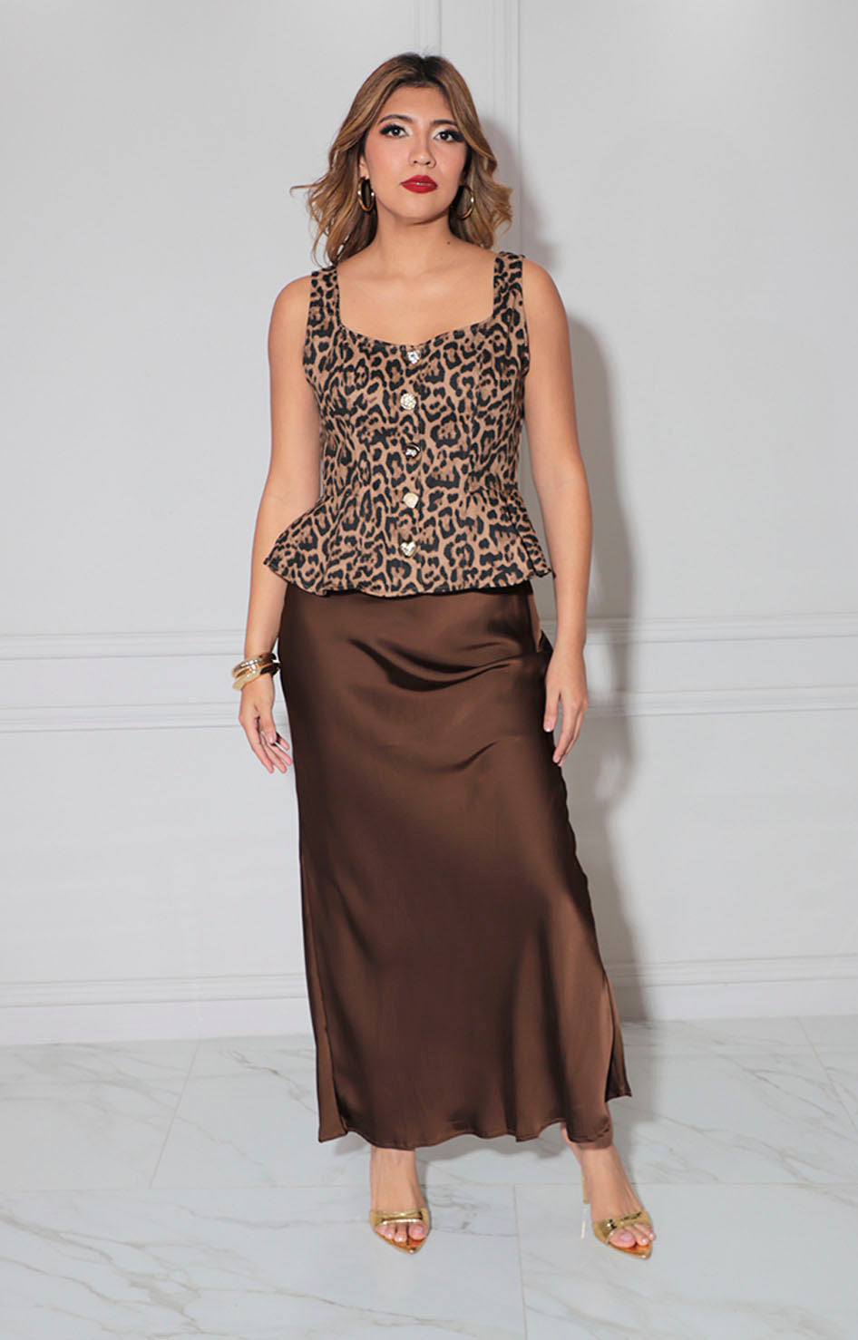 Blusa de tirantes print