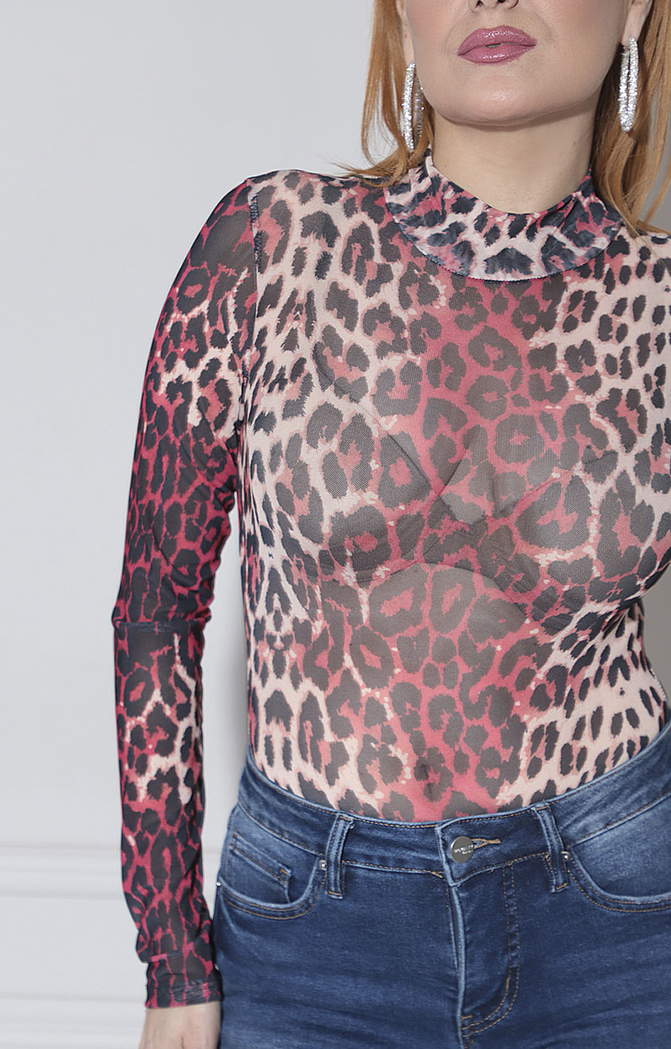 Pantiblusa roja print