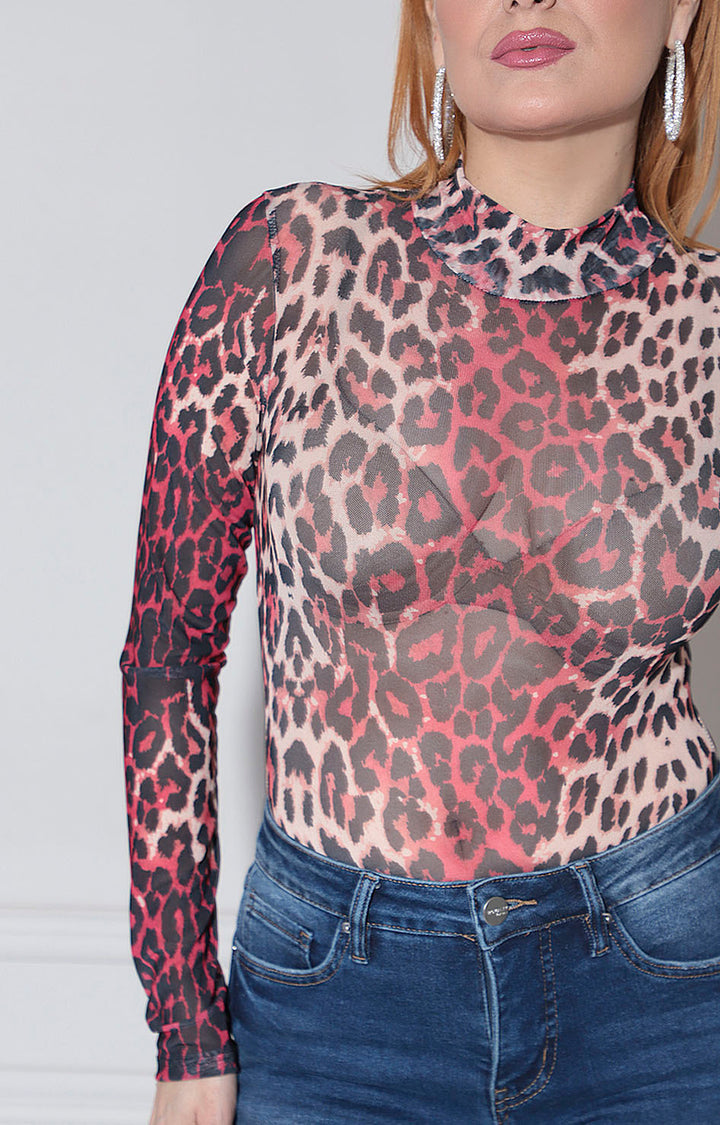 Pantiblusa roja print