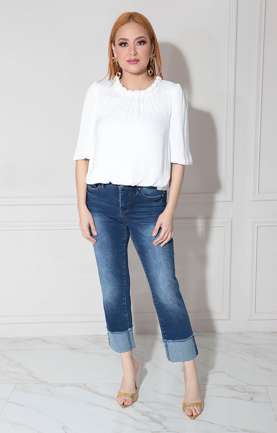 Blusa blanca - BLUSA Boutiquemirel 