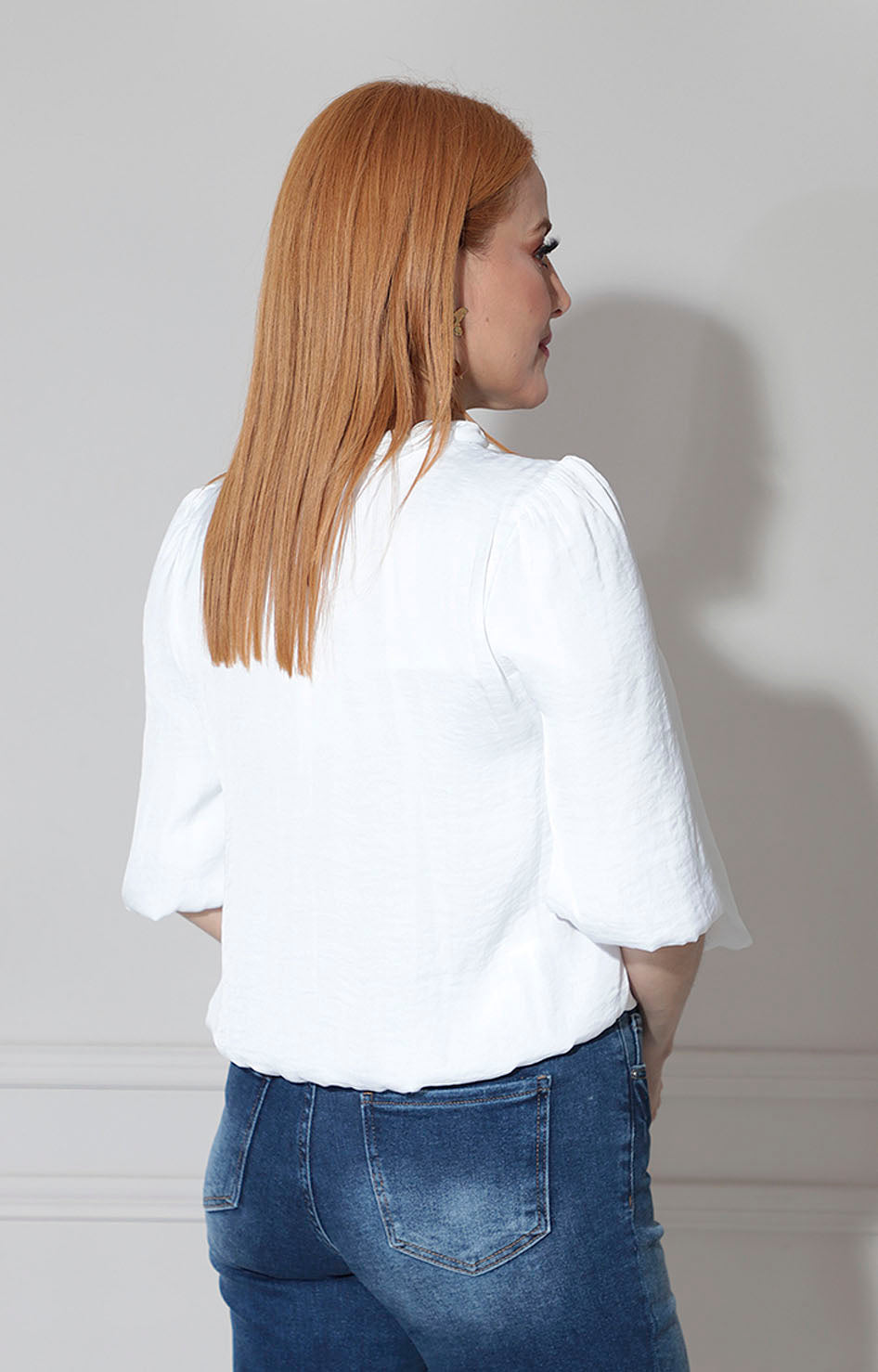 Blusa blanca - BLUSA Boutiquemirel 