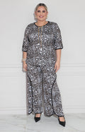 Conjunto beige estampado - CONJUNTO XL Boutiquemirel 
