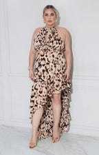 Vestido beige mullet - VESTIDO XL Boutiquemirel 