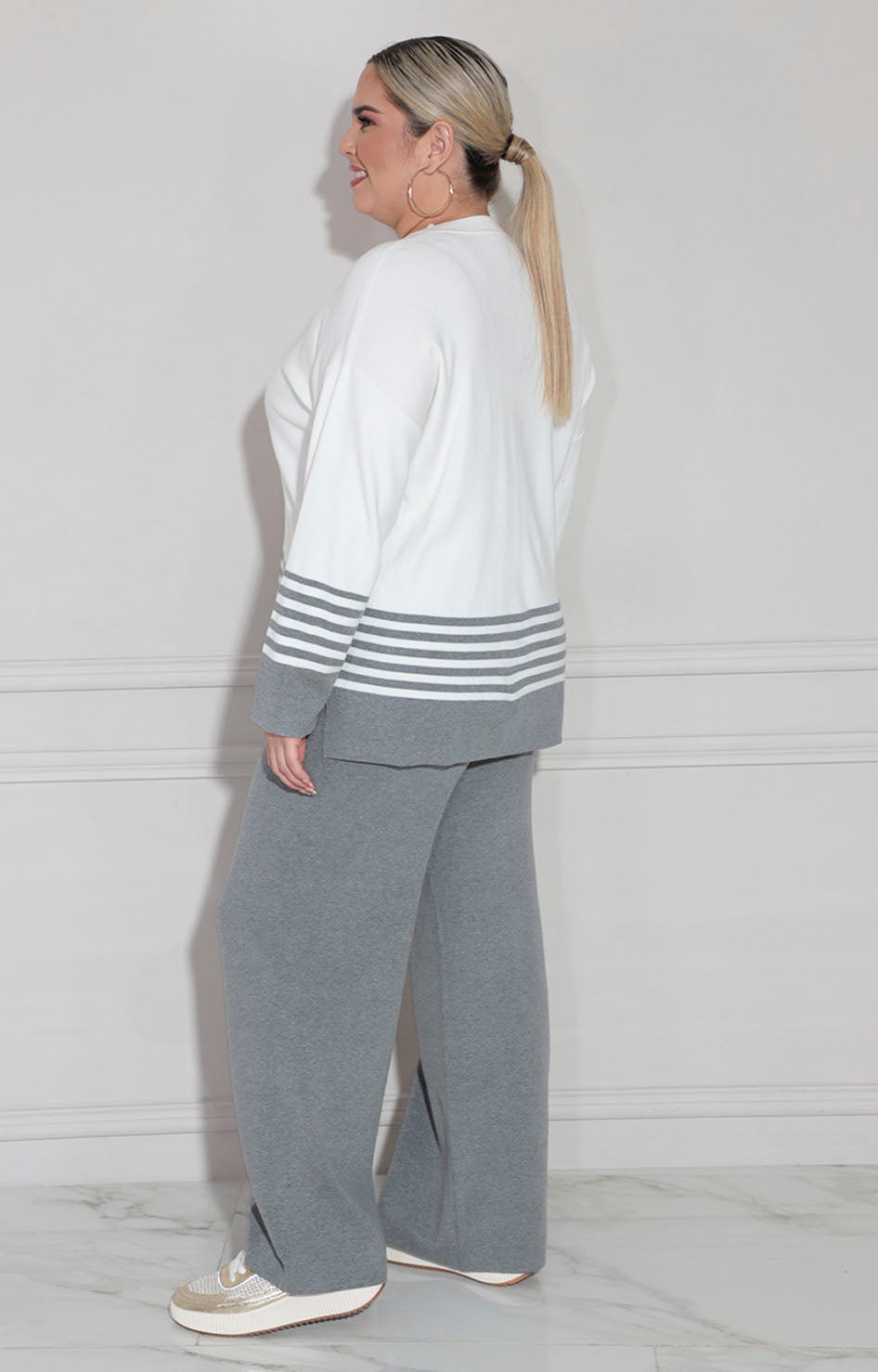 Conjunto gris - CONJUNTO Boutiquemirel 