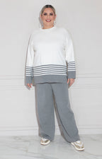 Conjunto gris - CONJUNTO Boutiquemirel 