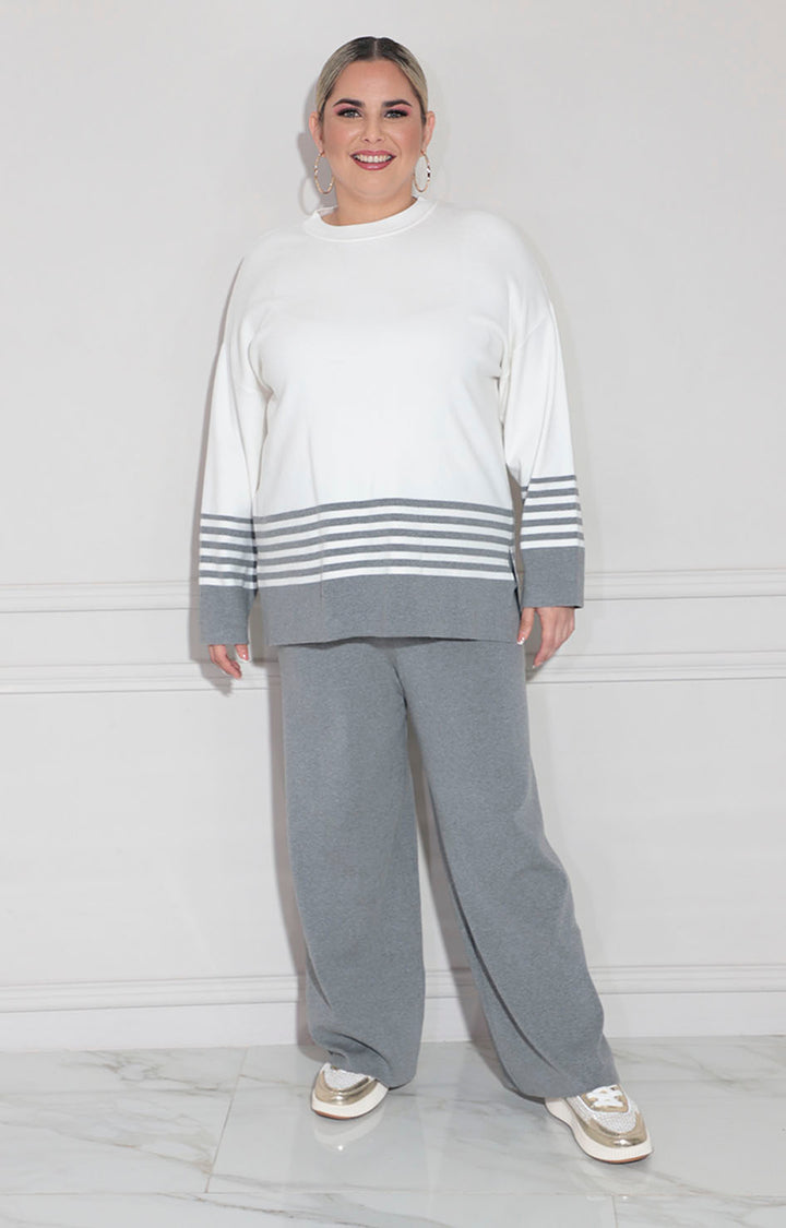 Conjunto gris - CONJUNTO Boutiquemirel 