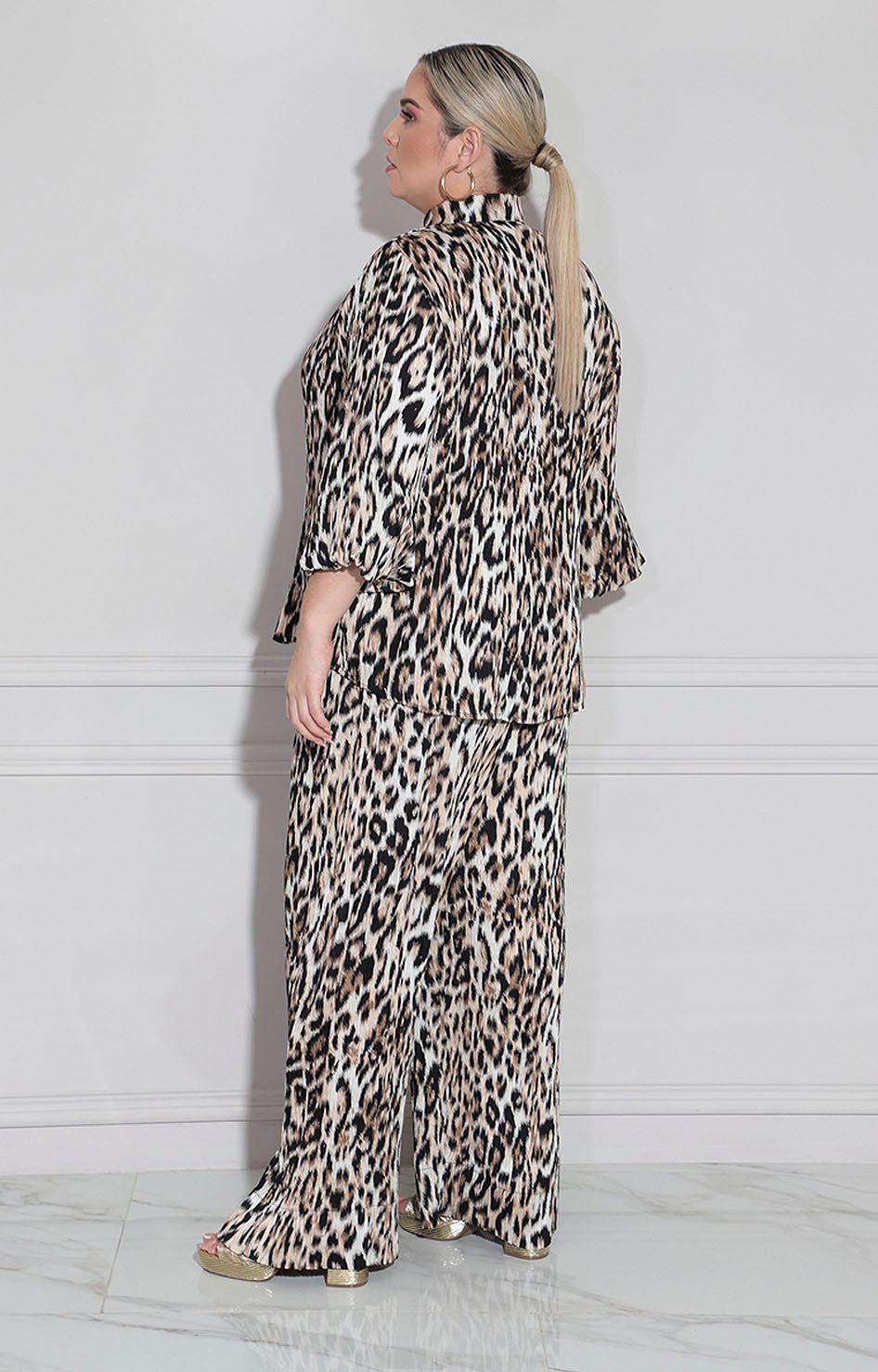 Conjunto beige print - CONJUNTO XL Boutiquemirel 