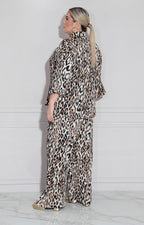 Conjunto beige print - CONJUNTO XL Boutiquemirel 
