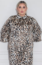 Conjunto beige print - CONJUNTO XL Boutiquemirel 