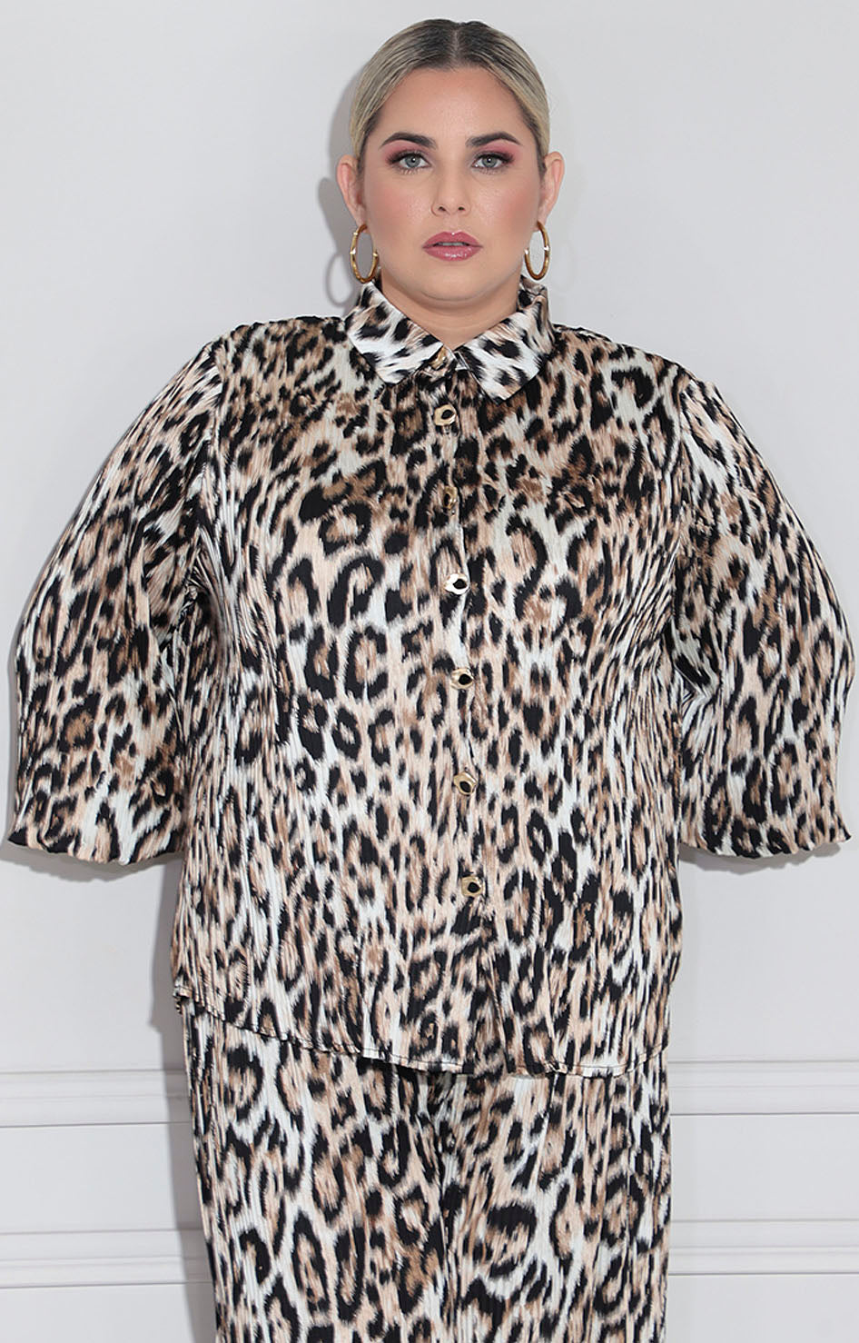 Conjunto beige print - CONJUNTO XL Boutiquemirel 