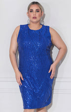Vestido azul de gala - VESTIDO XL Boutiquemirel 