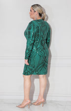Vestido verde de gala - VESTIDO XL Boutiquemirel 