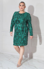 Vestido verde de gala - VESTIDO XL Boutiquemirel 