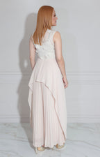 Palazzo beige plisado - PALAZZO Boutiquemirel 