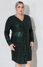 Vestido verde de gala - VESTIDO XL Boutiquemirel 