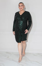 Vestido verde de gala - VESTIDO XL Boutiquemirel 