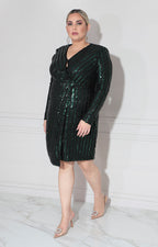 Vestido verde de gala - VESTIDO XL Boutiquemirel 