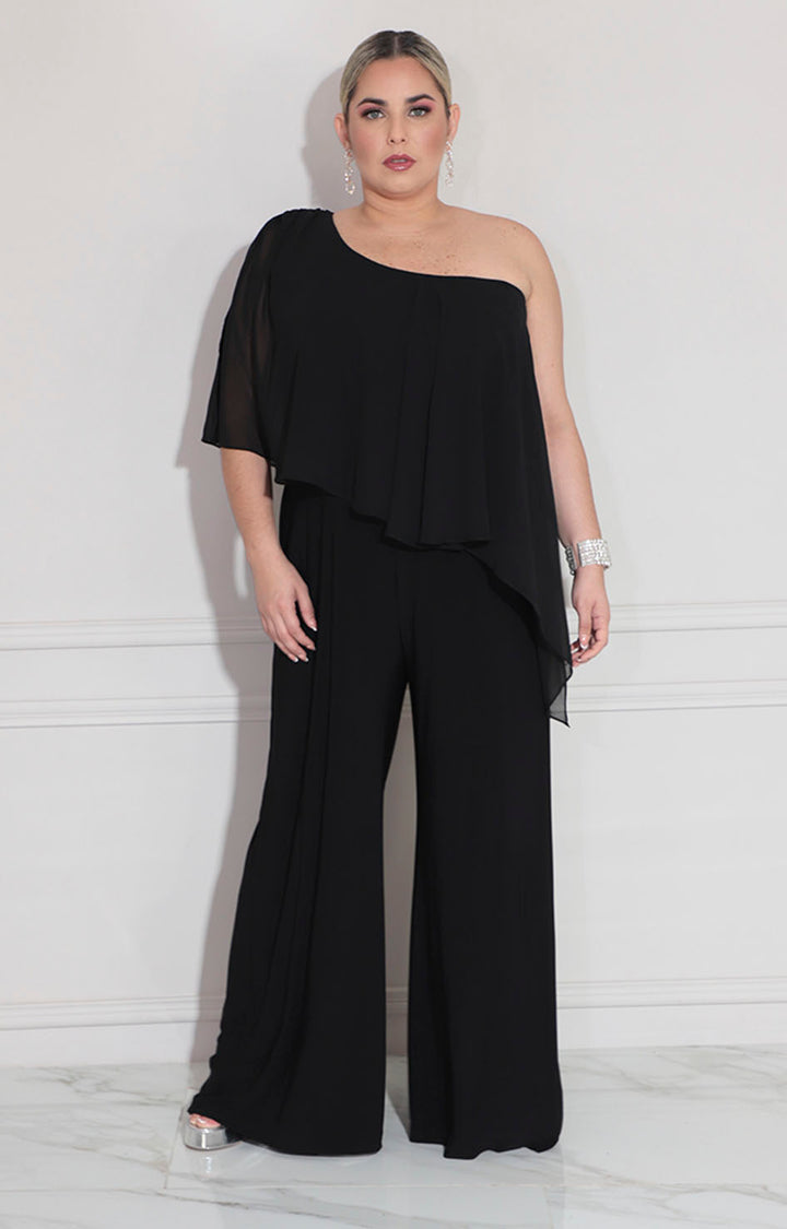 Palazzo negro asimétrico