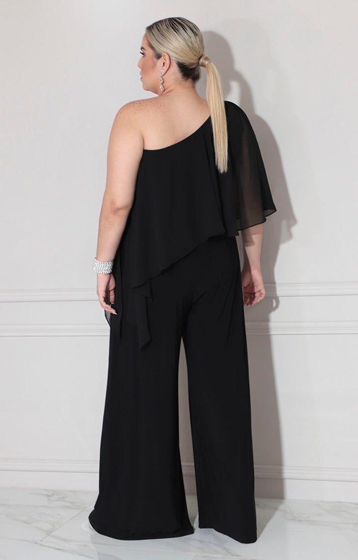 Palazzo negro asimétrico