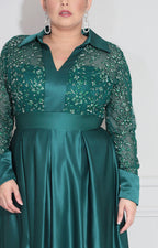 Vestido de gala verde - VESTIDO XL Boutiquemirel 