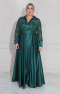 Vestido de gala verde - VESTIDO XL Boutiquemirel 