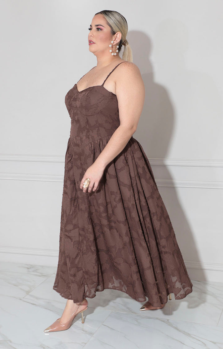 Vestido café - VESTIDO XL Boutiquemirel 