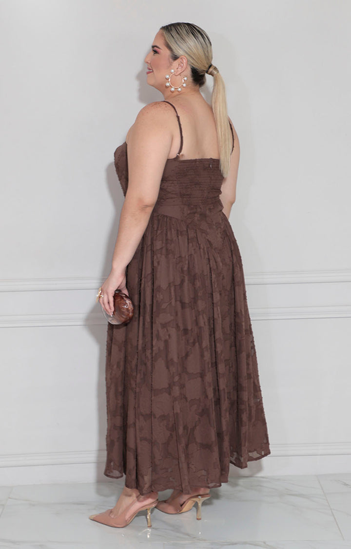Vestido café - VESTIDO XL Boutiquemirel 