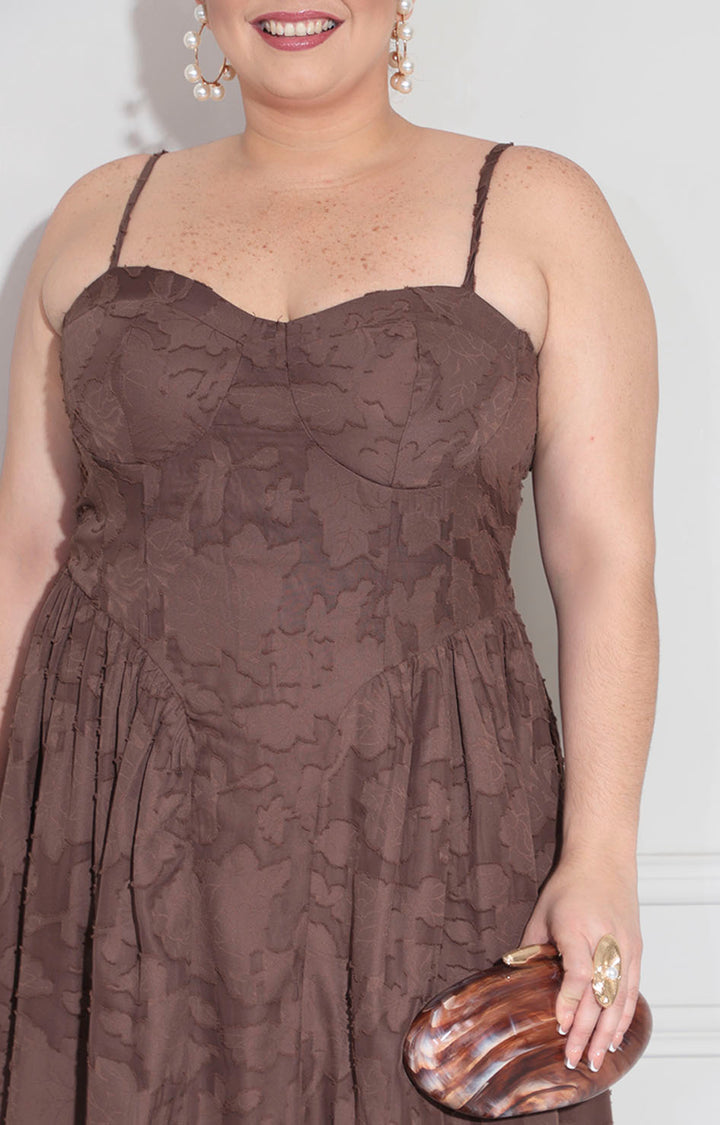 Vestido café - VESTIDO XL Boutiquemirel 