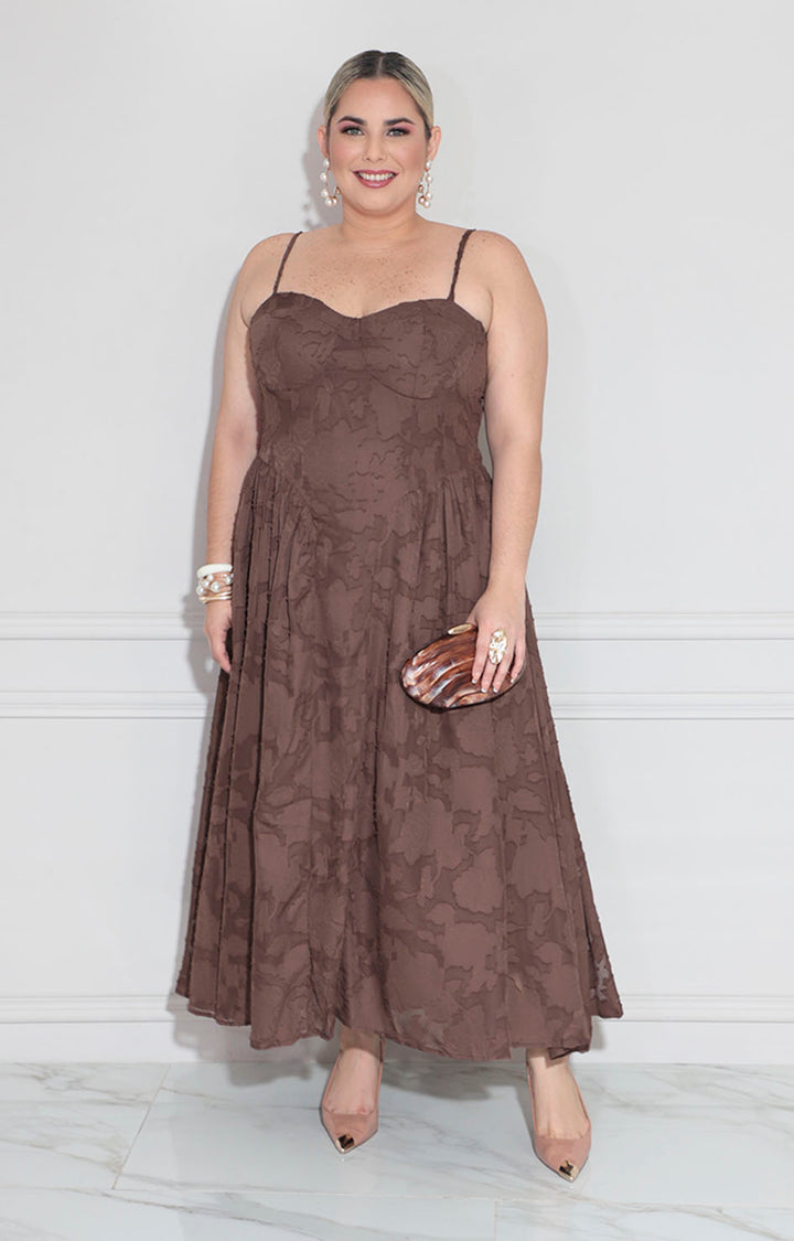 Vestido café - VESTIDO XL Boutiquemirel 