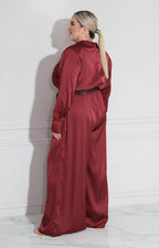 Palazzo vino con cinturón - PALAZZO XL Boutiquemirel 