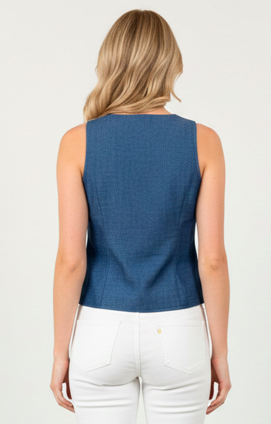 Blusa estampada de mezclilla claro - BLUSA REGULAR Boutiquemirel 