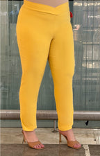 Pantalón strechts corte V - PANTALON CURVY Boutiquemirel 